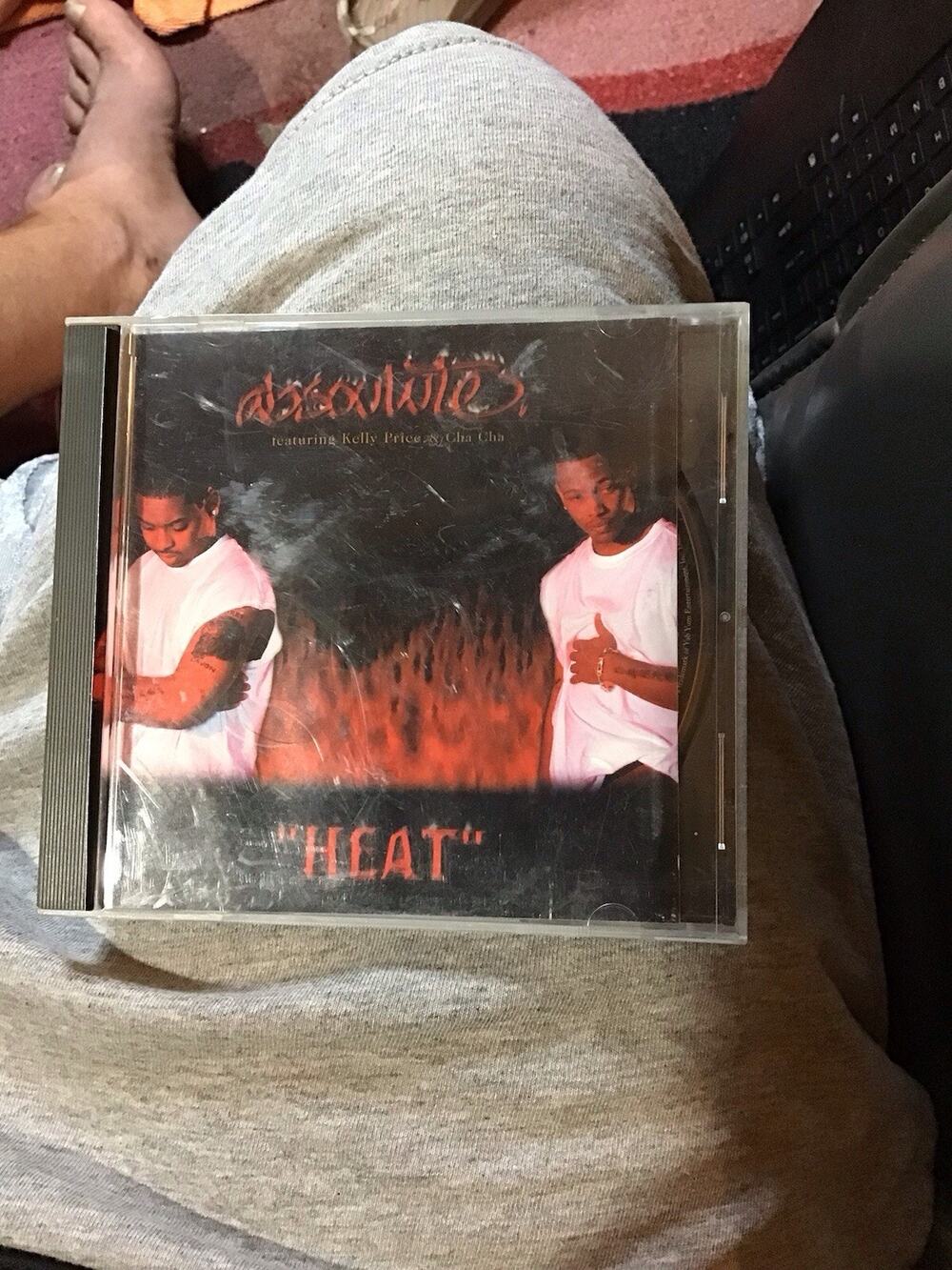 Absolute Heat CD Single 1998 RAL Rush Associated Labels Vintage Rap Hip Hop